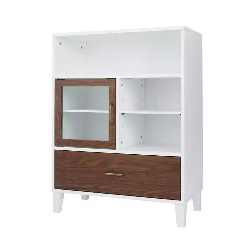 Teamson Home Tyler Single Door Floor Cabinet with Drawer