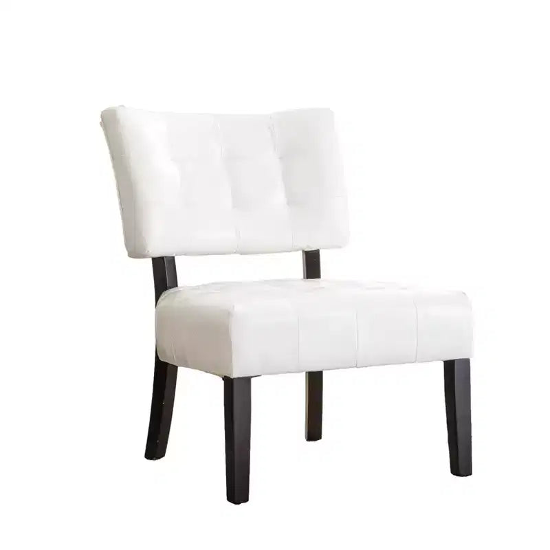 Fauteuil d'appoint moderne, fauteuil d'appoint capitonné avec assise surdimensionnée