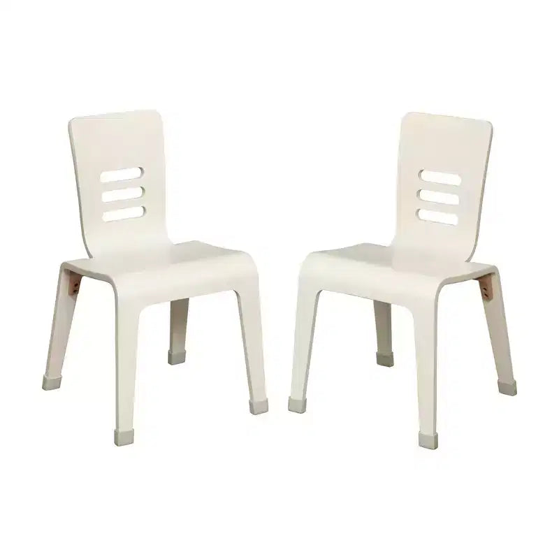 Chaise empilable en bois courbé, hauteur d'assise 40,64 cm