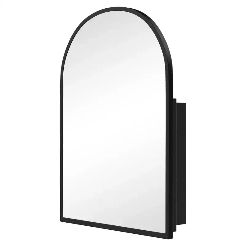 Armoire à pharmacie à miroir arqué Armoire de toilette à miroir encastré