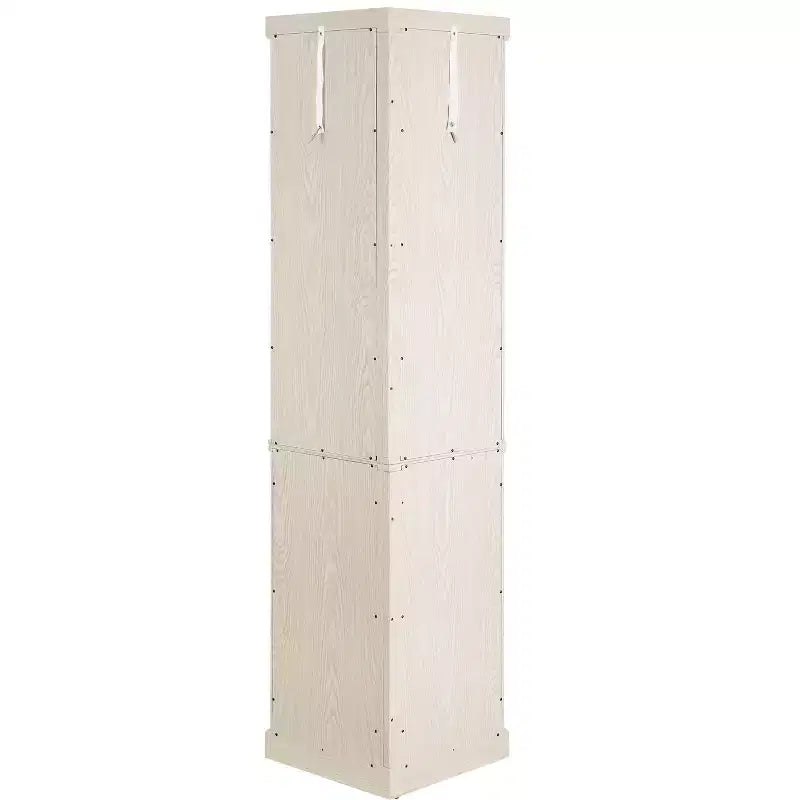 Meuble micro-ondes de cuisine avec placage, découpe micro-ondes, étagère réglable