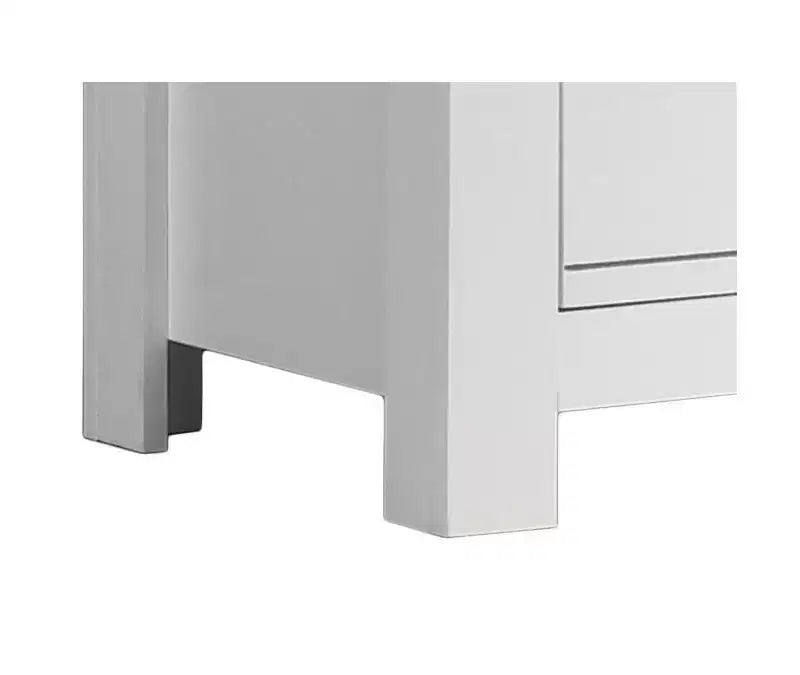 Table de chevet élégante et fonctionnelle à 2 tiroirs pour chambre à coucher ou salon
