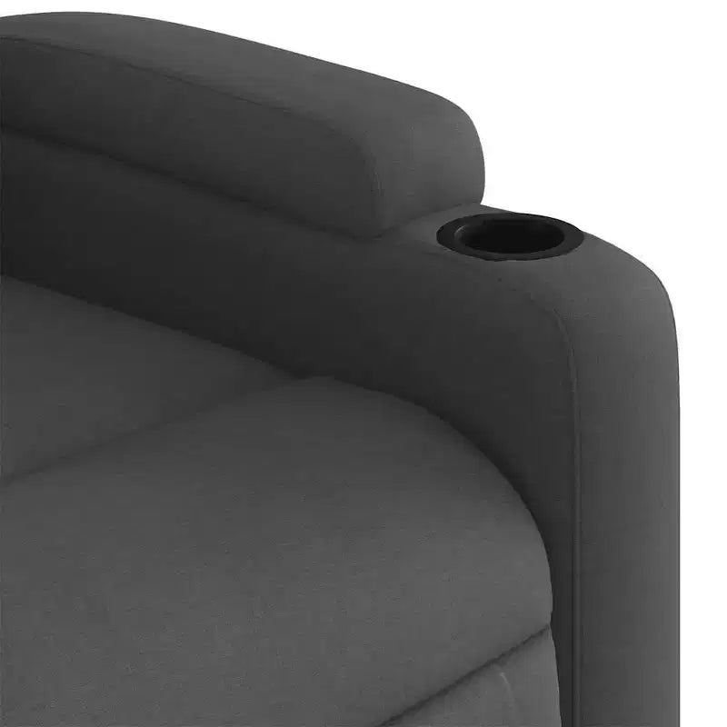vidaXL Stand Up Massage Recliner Chair Dark Gray