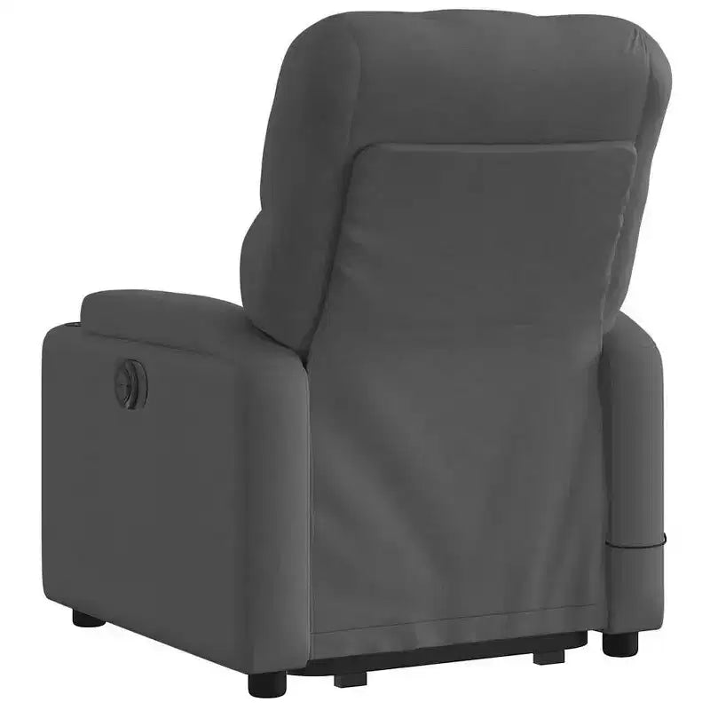 vidaXL Stand Up Massage Recliner Chair Dark Gray