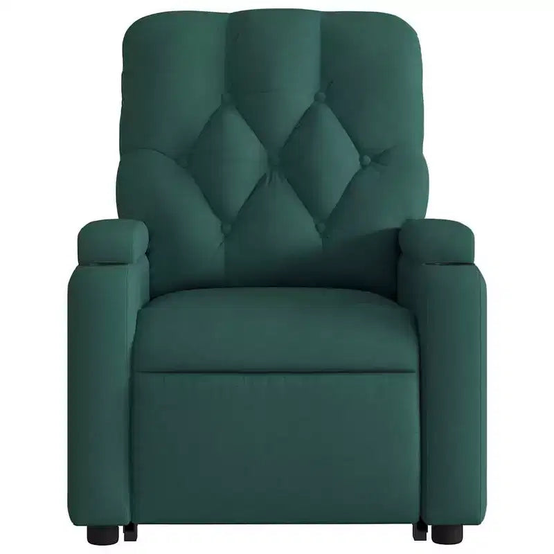 vidaXL Stand Up Massage Recliner Chair Dark Gray