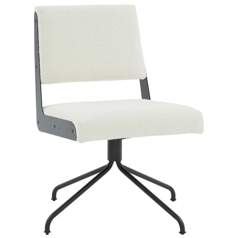 SAFAVIEH Couture Kanja Swivel Office Chair - 22Wx24Dx34H