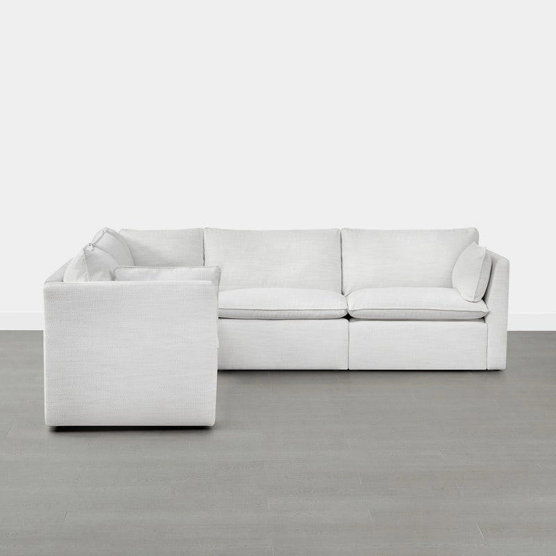 Cypress V-shape Sectional Couches Modular Sofa