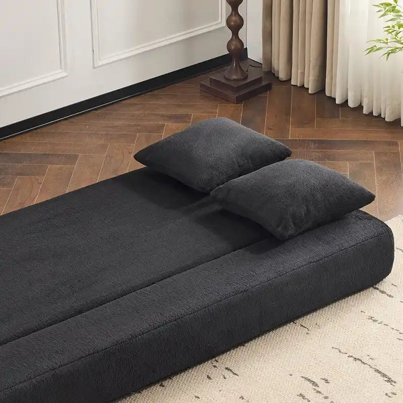 Versatile Transformable Sofa with Ottoman Stools for Compact Spaces