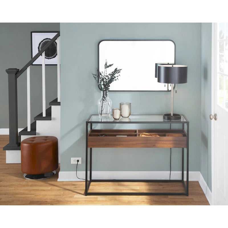 Display Console Table with Storage