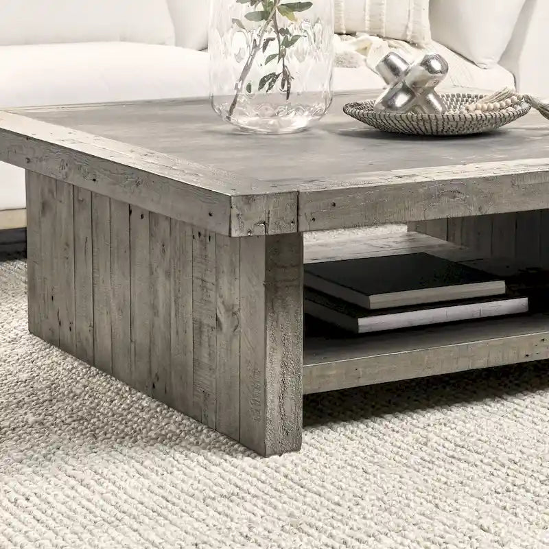Classic Home Stonebridge Square Coffee Table - 50Wx50Dx18H