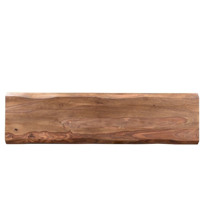 Carbon Loft Astor Handmade 60-inch Sheesham Wood Live Edge Bench - 60 x 16 x 18
