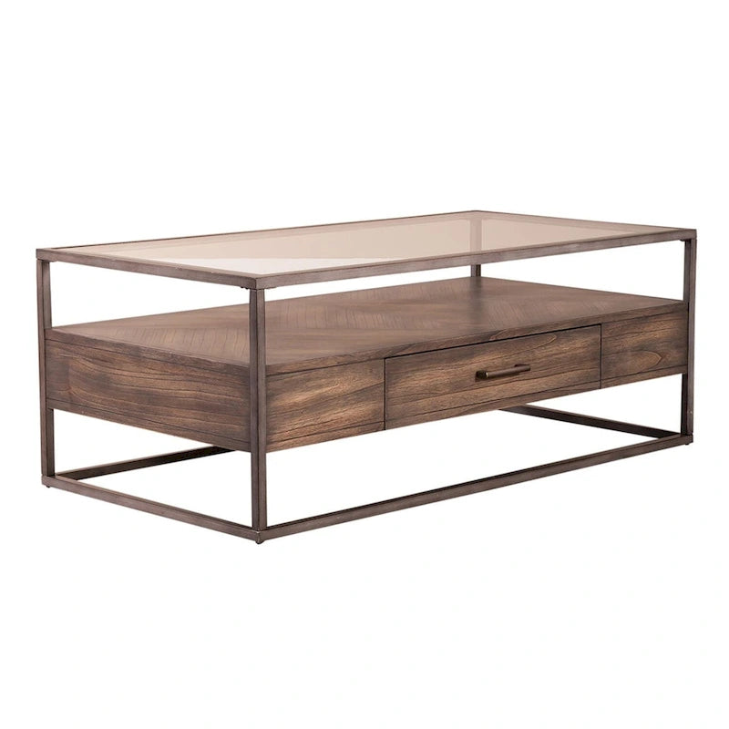 Jamestown Tobacco Rectangular Cocktail Table