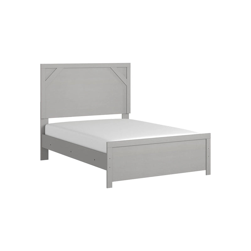 Cottonburg Gray Panel Bed