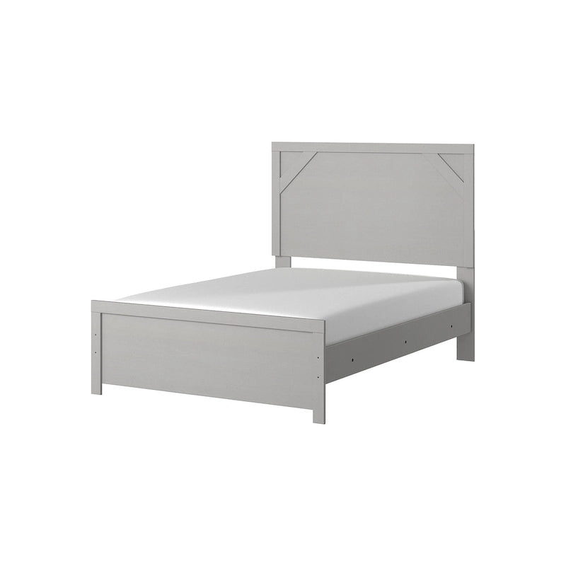 Cottonburg Gray Panel Bed
