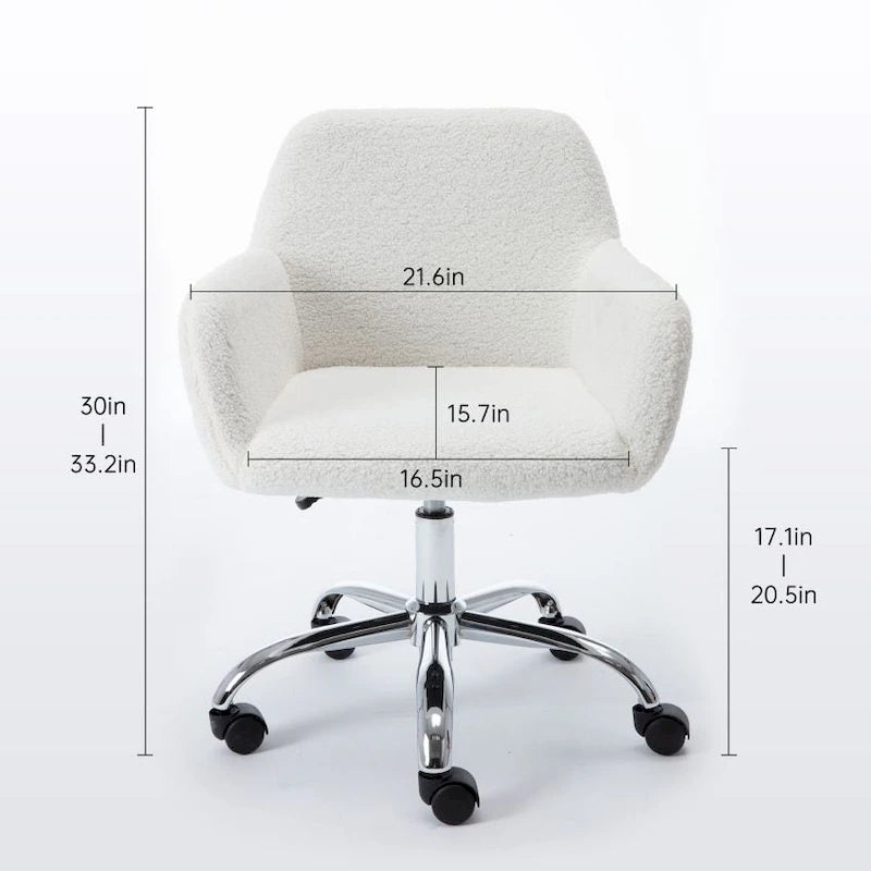 Swivel Desk Chair Height Adjustable for Home Office