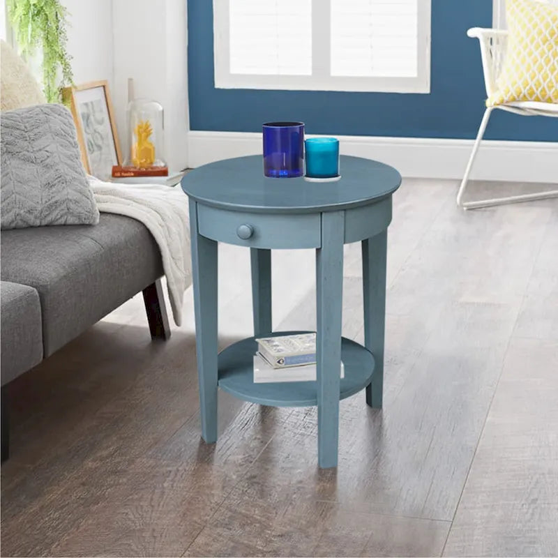 Solid Parawood Philips Accent Table