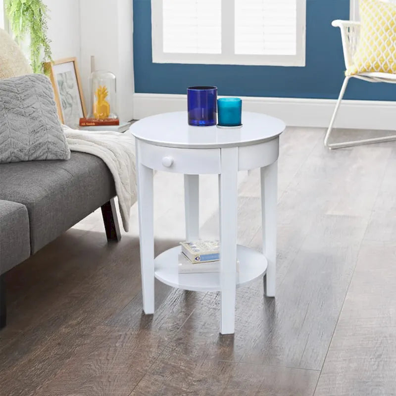 Solid Parawood Philips Accent Table