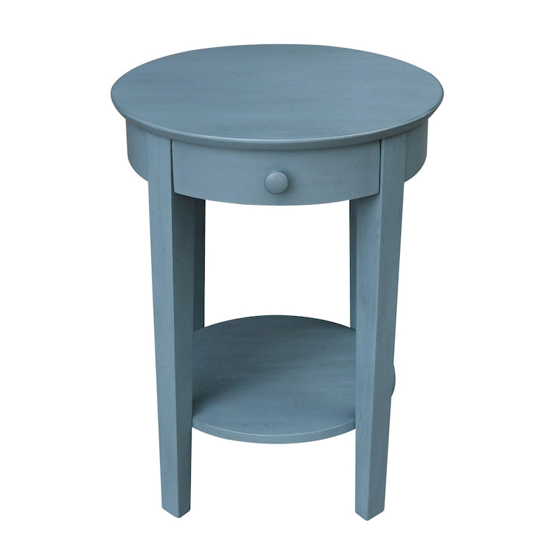 Solid Parawood Philips Accent Table