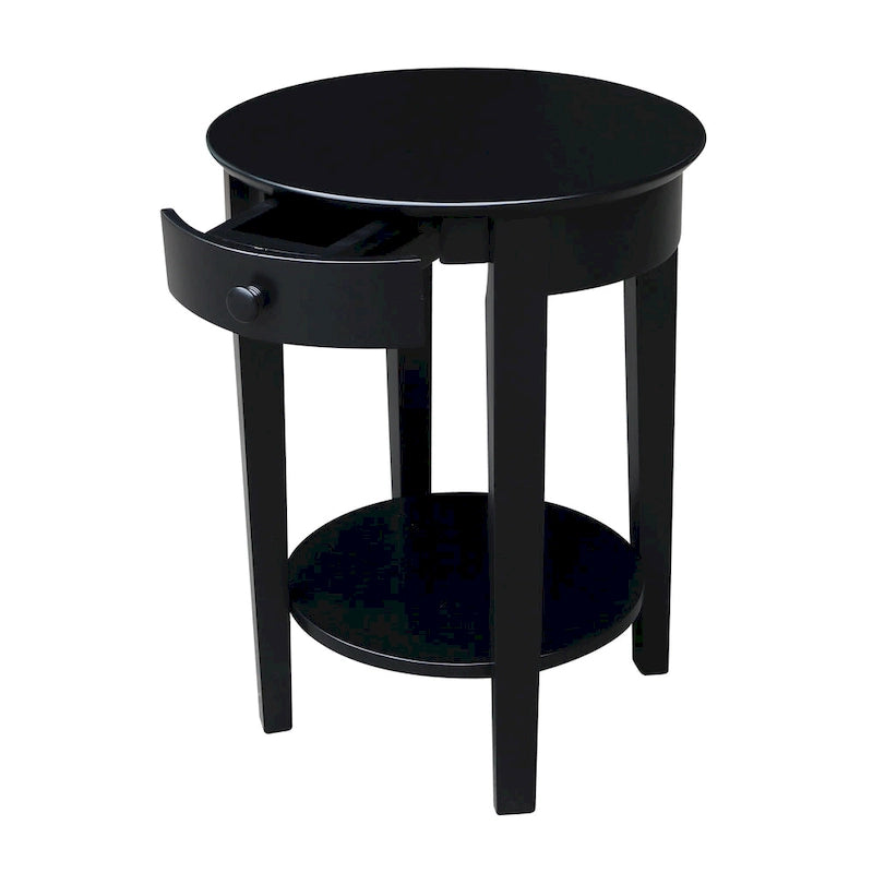 Solid Parawood Philips Accent Table