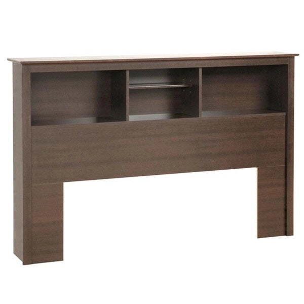 Copper Grove Backus Espresso Full/Queen Bookcase Headboard