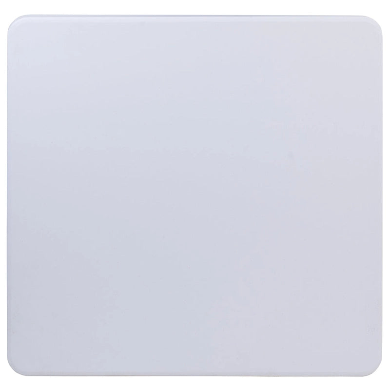 2.81-Foot Square Plastic Folding Table - Card Table/Game Table