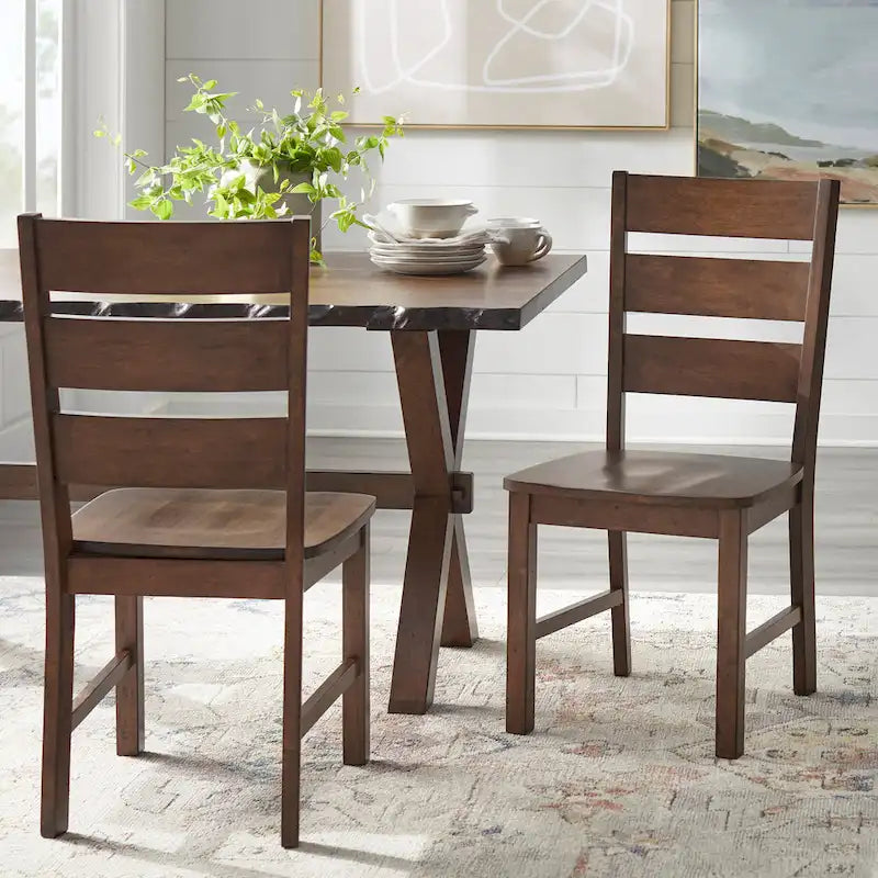 Simple Living Mandeville 4-piece Solid Wood Dining Set with Bench