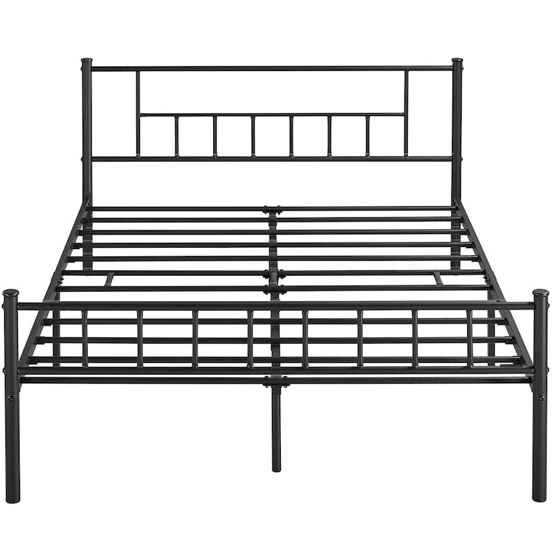 Yaheetech Basic Metal Bed Frame with Headboard and Footboard Bed Foundation