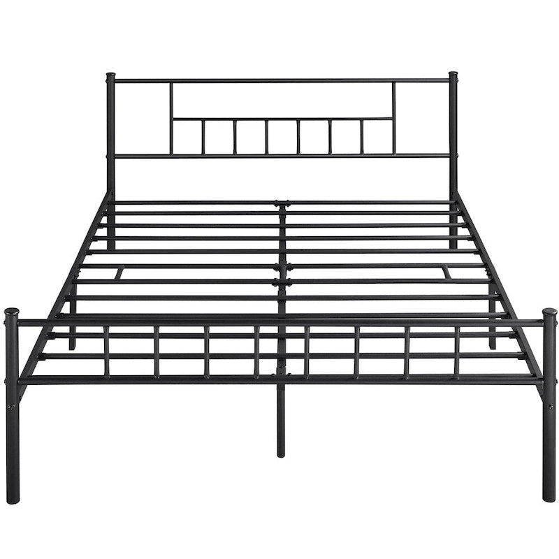 Yaheetech Basic Metal Bed Frame with Headboard and Footboard Bed Foundation