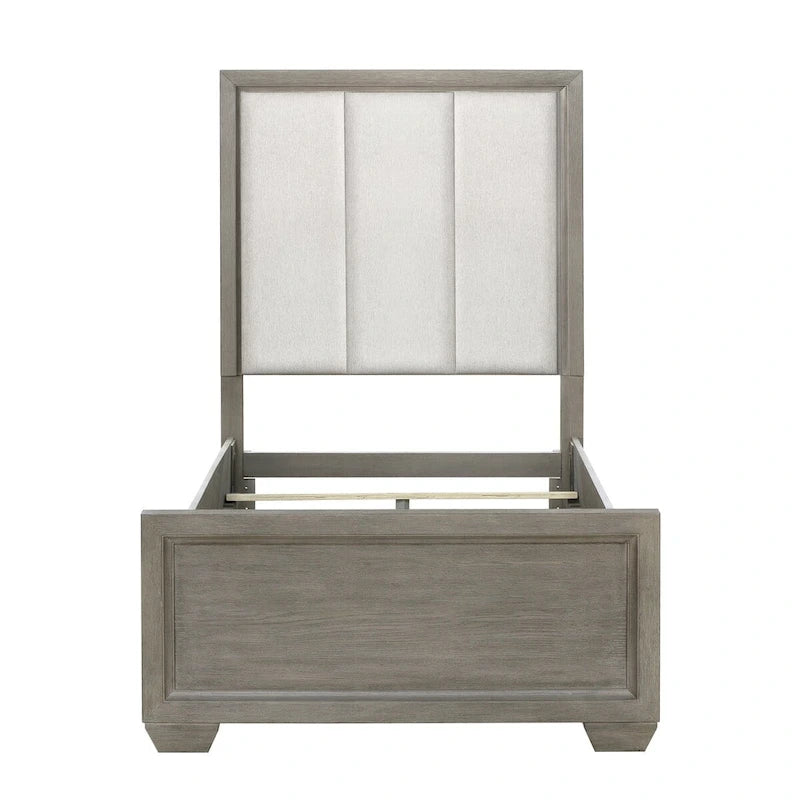 Andover Twin Upholstered Panel Bed