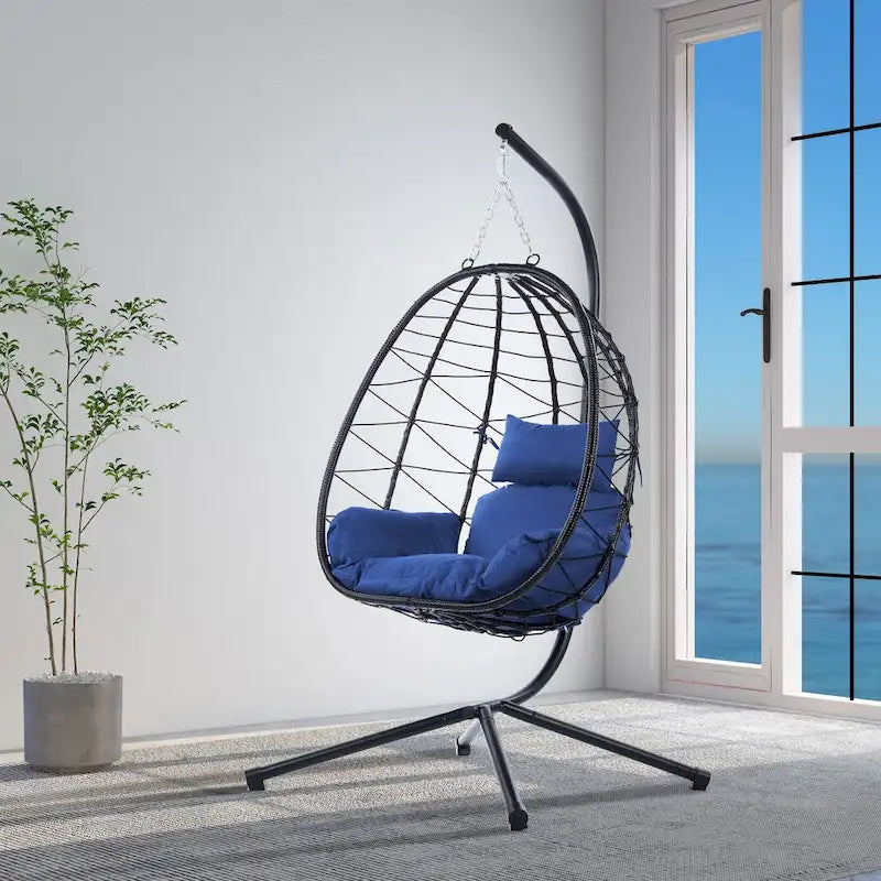 Waterproof Wicker Swing Chair