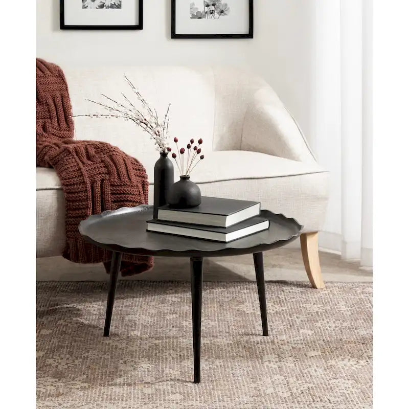 Kate and Laurel Alessia Round Coffee Table