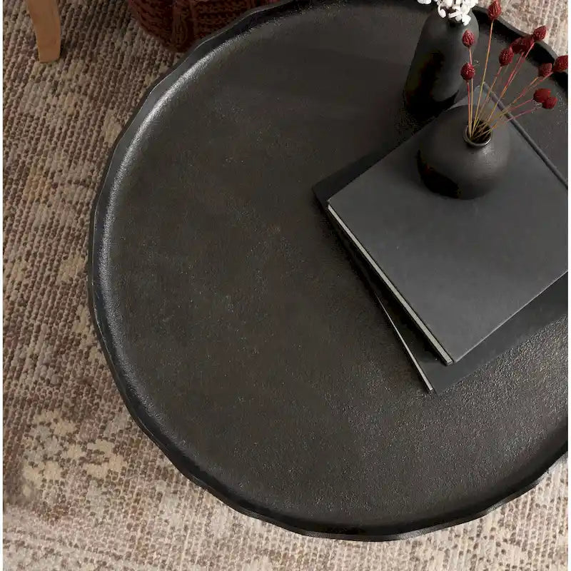 Kate and Laurel Alessia Round Coffee Table