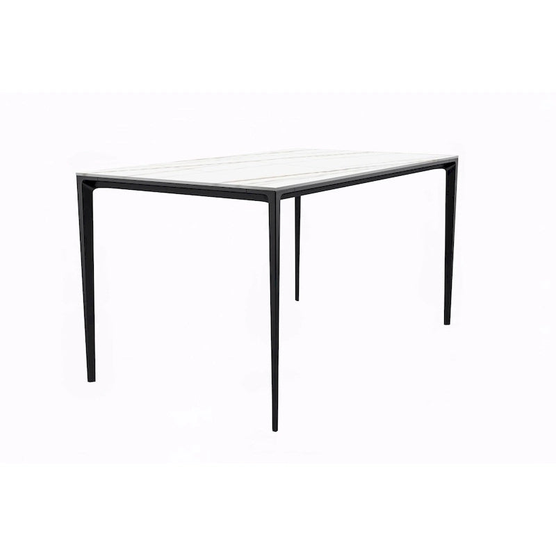 Avo 55 Rectangular Dining Table with Glass/Stone Top