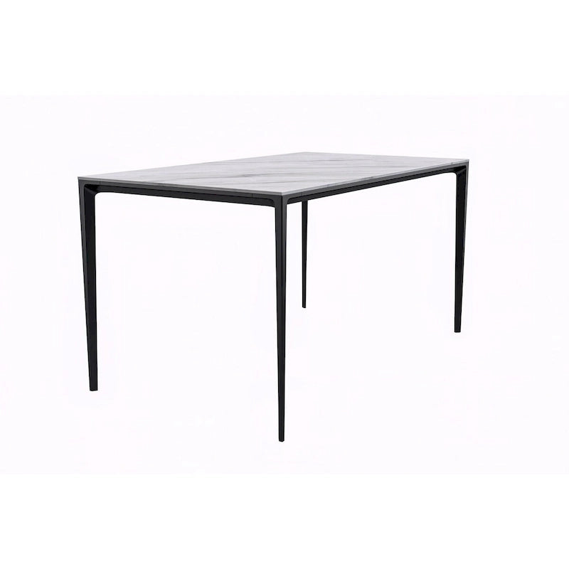 Avo 55 Rectangular Dining Table with Glass/Stone Top