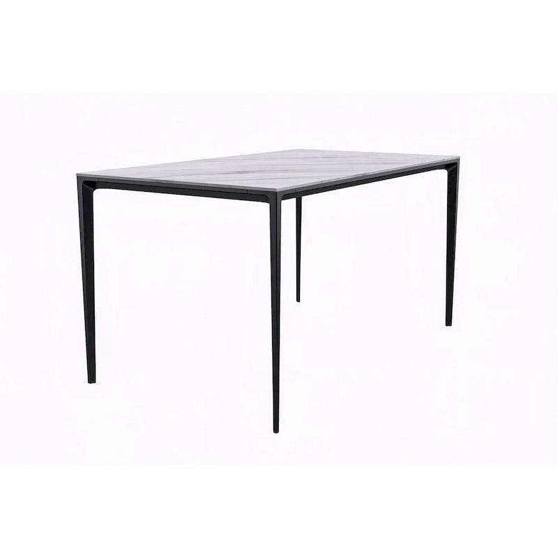 Avo 55 Rectangular Dining Table with Glass/Stone Top
