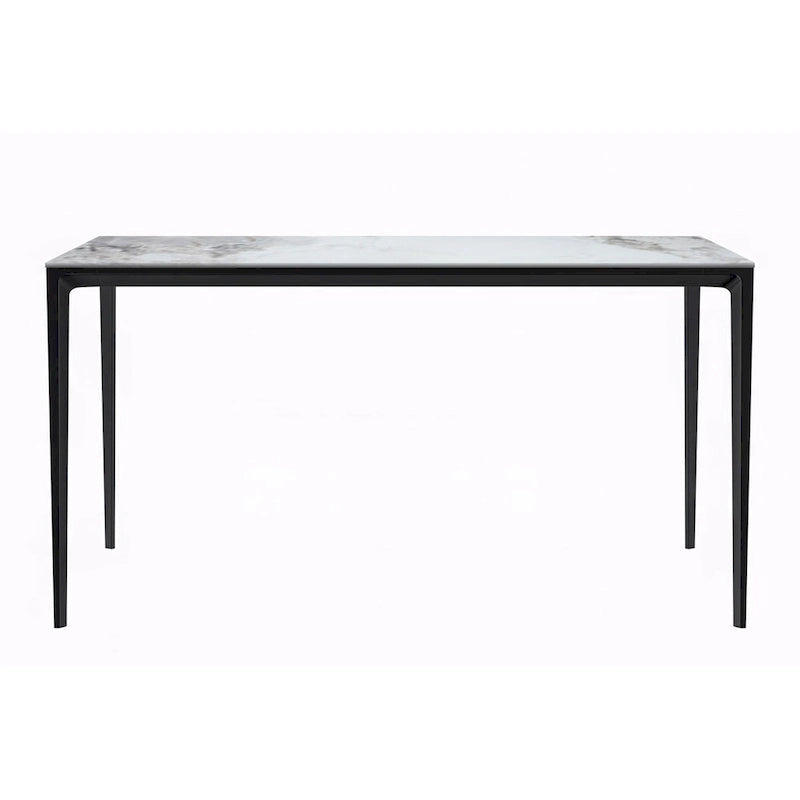 Avo 55 Rectangular Dining Table with Glass/Stone Top