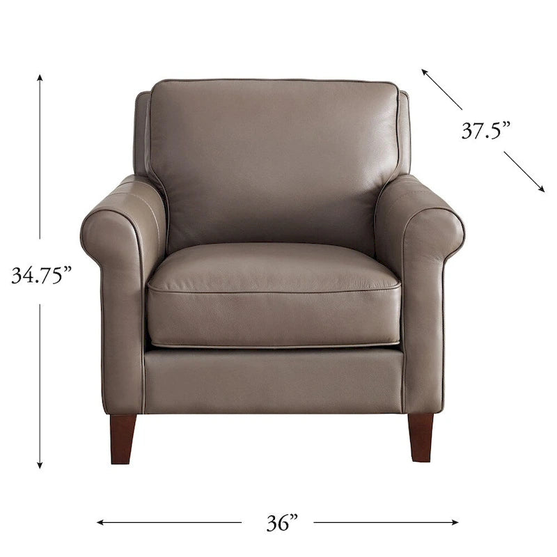 Hydeline Laguna Top Grain Leather Chair