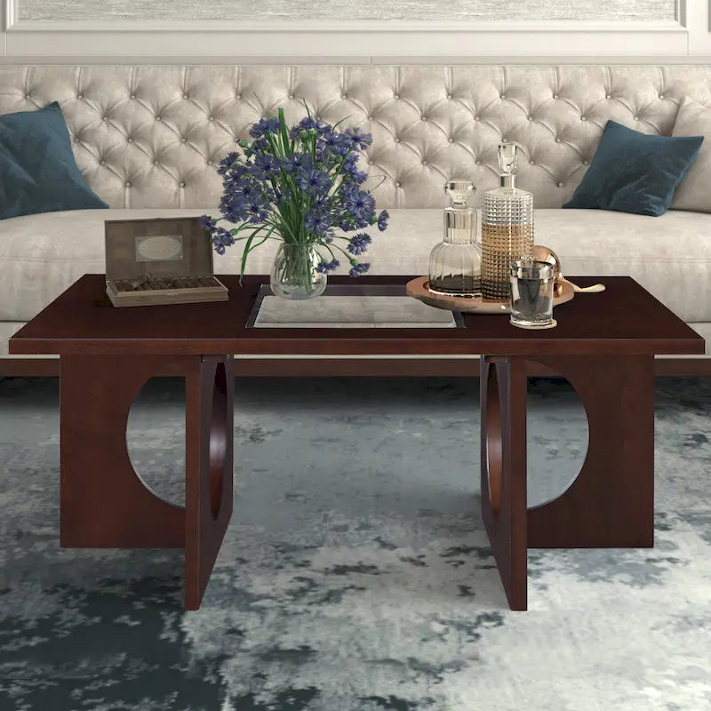 47 Contemporary Wood Rectangular Coffee Table