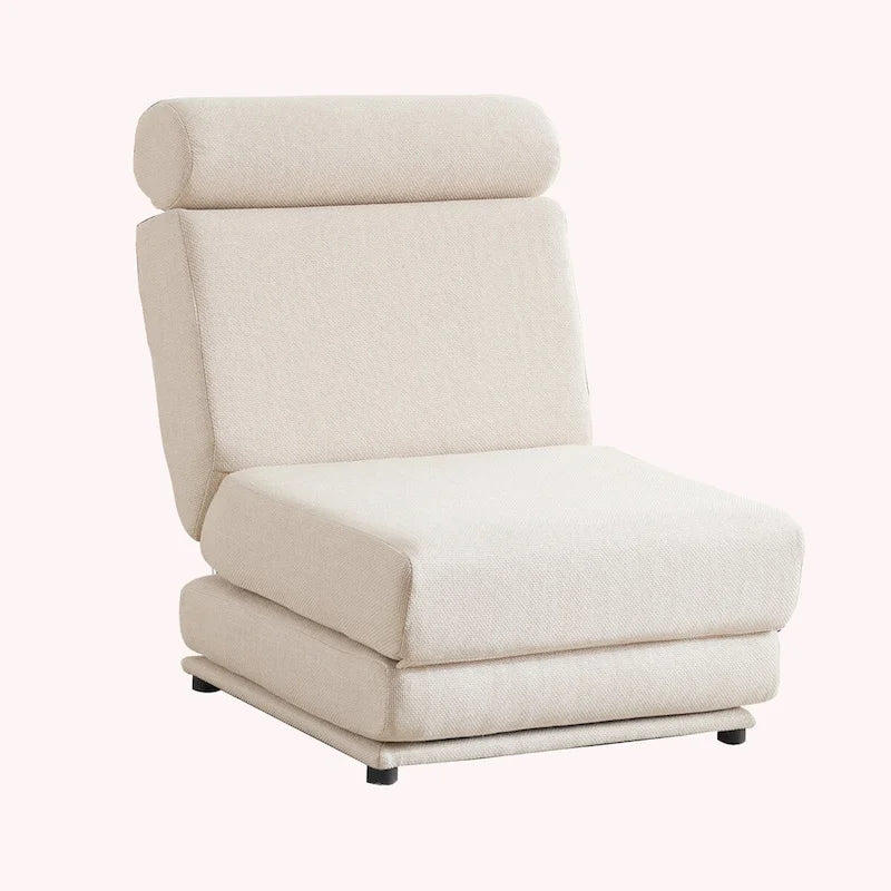 Single Sofa Chair Foldable Single Sofa Bed with Pillow