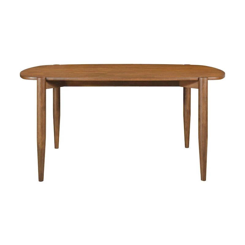 Whisten Walnut 5-piece Solid Wood Dining Set