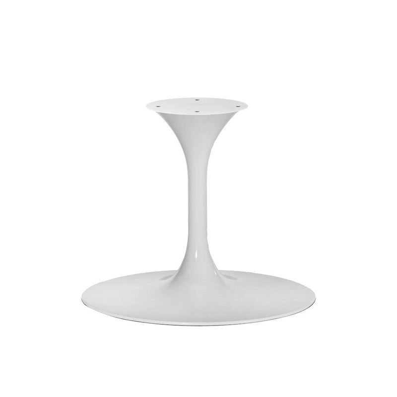 Oval Tulip marble Dining table ( small size) - White